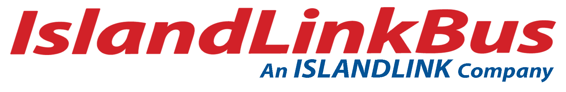 Logo with the word "Ladysmith" in bold red letters and the phrase "An ISLANDLINK Company" in blue italicized text underneath on the right side.