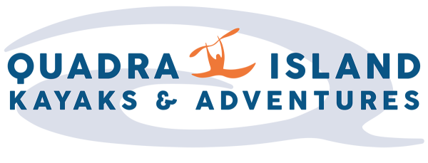 Logo for “Padre Island Kayak Adventures” with a stylized orange silhouette of Padre Island in the center, and bold blue text above and below the island shape.